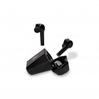 Auriculares inalámbricos gaming KSIX Saga, Baja latencia, LED, Autonomía 4+12 h, Control táctil, Llamadas, Asistente voz, Negro