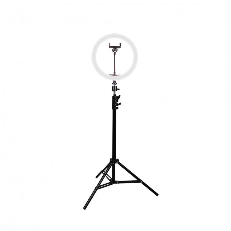 Kit Studio Live Max Ksix Led Ring With Floor Tripod 1.60 M For Smartphone