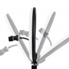 KSIX Light Ring, Adjustable 1,60 m tripod, 3 temperatures, 10 light intensities, 1.000 lumens