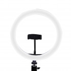 KSIX Light Ring, Adjustable 1,60 m tripod, 3 temperatures, 10 light intensities, 1.000 lumens
