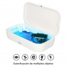 Caja Esterilizadora KSIX Uv Box Pro Con Carga Inalámbrica 10w