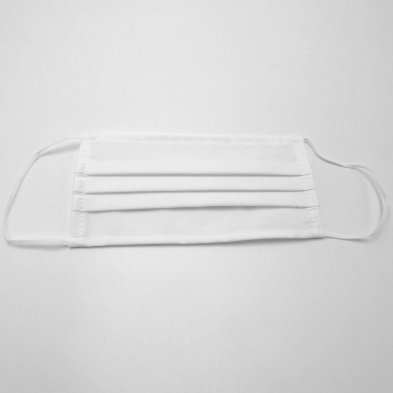 Contact Washable Mask For Civil Use With Rectangular Shape White