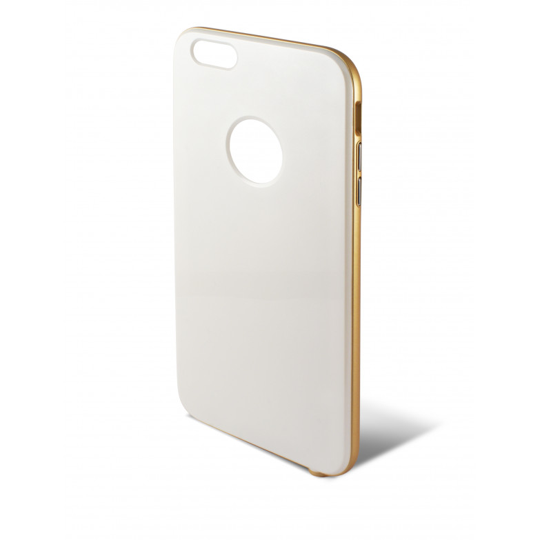 Ksix Hybrid Cover For Iphone  6 Plus 5.5 White Gold
