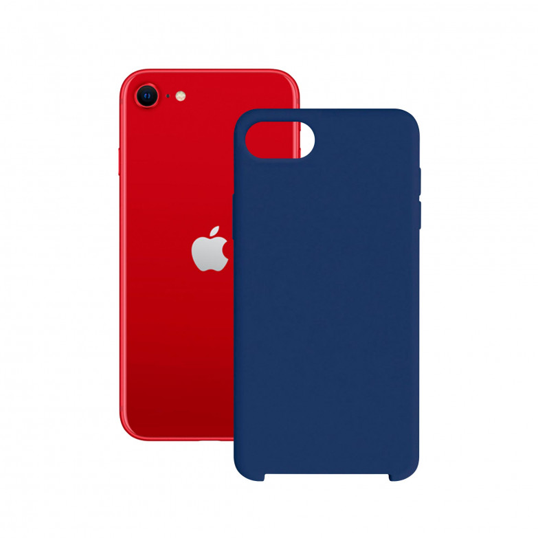 Contact Silk Cover Tpu For  Iphone SE 2022, SE 2020, 8 and 7, Blue