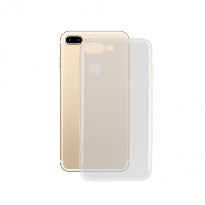 Funda para iPhone 7 Plus, iPhone 8 Plus, Flexible, Transparente