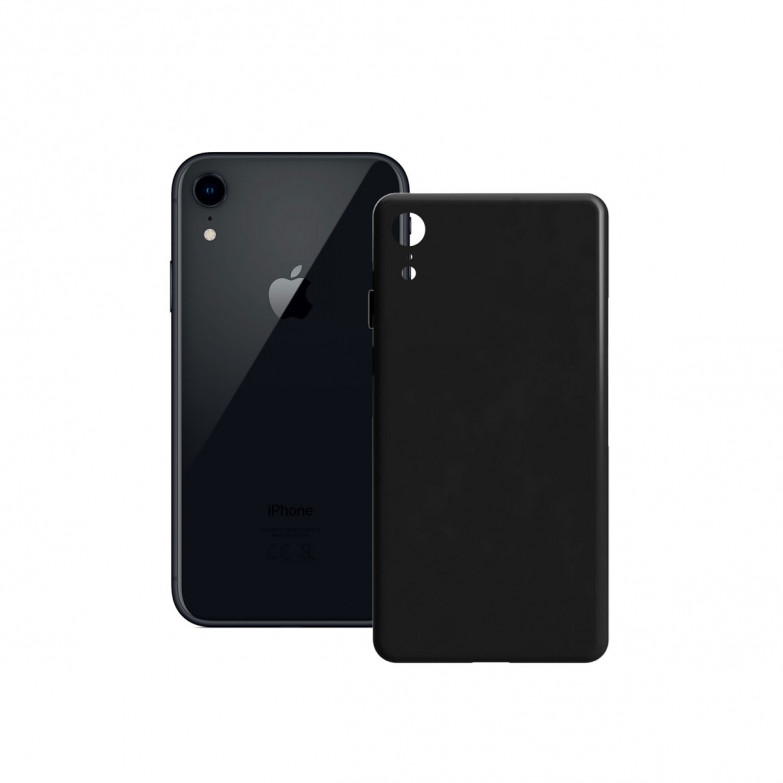 Silk Case For Iphone Xr Contact Black