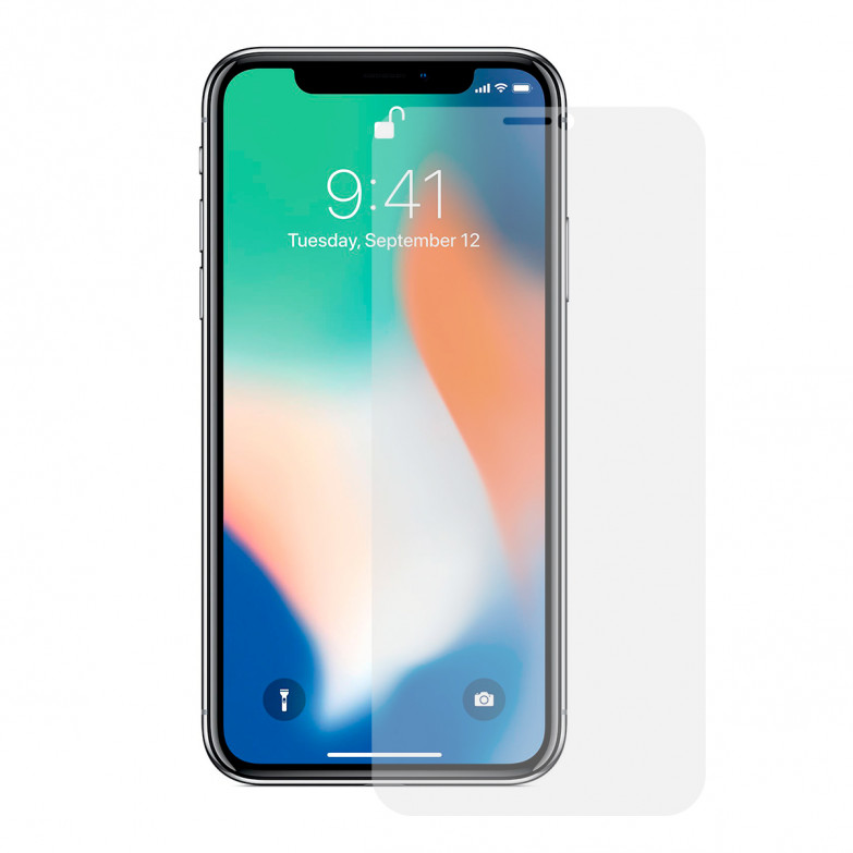 Protector de pantalla para iPhone XS Max, Vidrio templado, Grosor 0.33 mm, Transparente