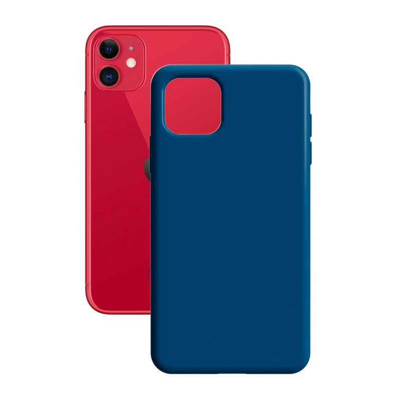 Contact Silk Cover Tpu For Iphone 11 Blue