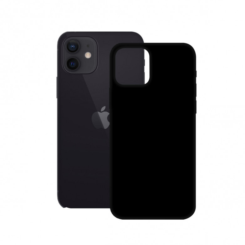 Funda para iPhone 12 Mini, Flexible, Negro