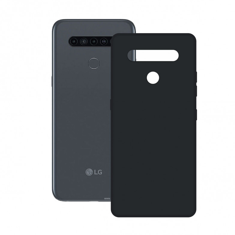 Funda para LG LG K41S, Flexible, Negro