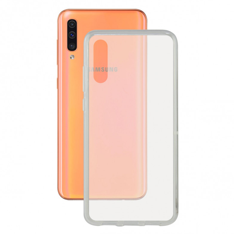 Contact Flex Cover Tpu For Galaxy A70 Transparent