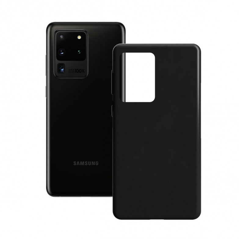 Funda para Samsung Galaxy S20 Ultra, Flexible, Negro