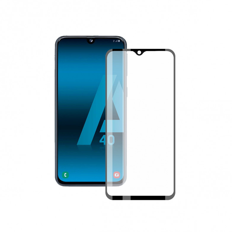 Contact Extreme 2.5d Protector Tempered Glass 9h With Edge For Galaxy A41  Black (1 Unit)