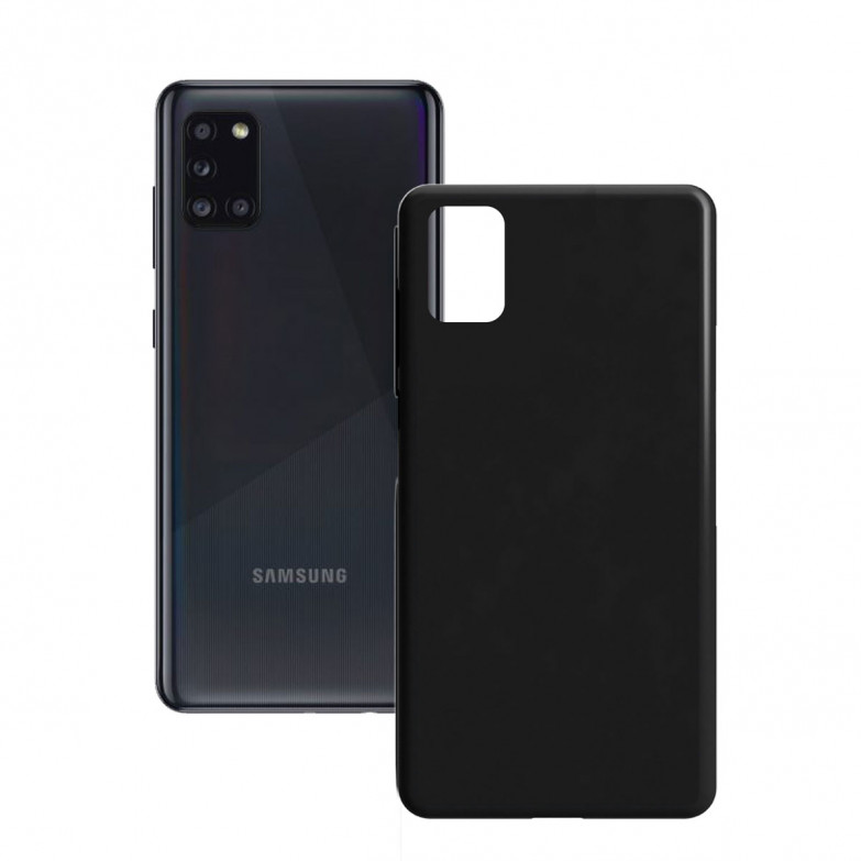 Funda para Samsung Galaxy A31, Flexible, Negro