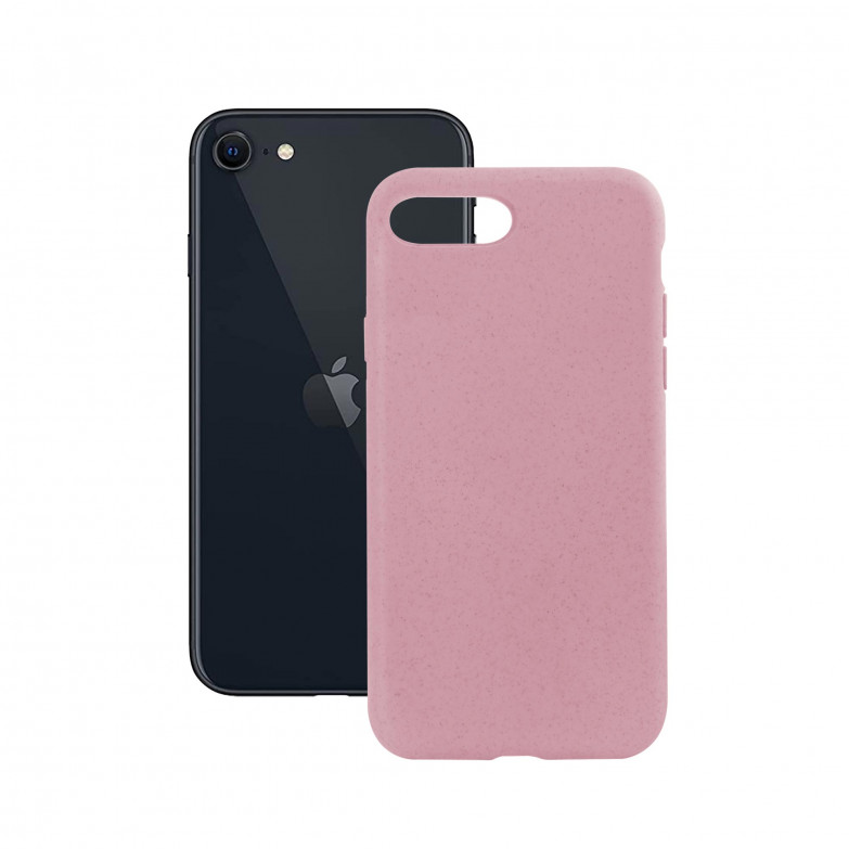 Ksix Eco-Friendly Case For Iphone SE 2022, SE 2020, 8 and 7, Pink