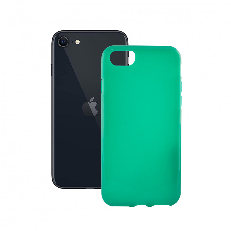 Ksix Sense Aroma Flex Cover Tpu Apple Scent For Iphone SE 2022, SE 2020, 8 and 7, Green