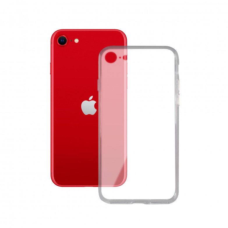 Ksix Ultrathin Flex Cover Tpu For Iphone 8,SE 2022, SE 2020, 8 and 7, Transparent