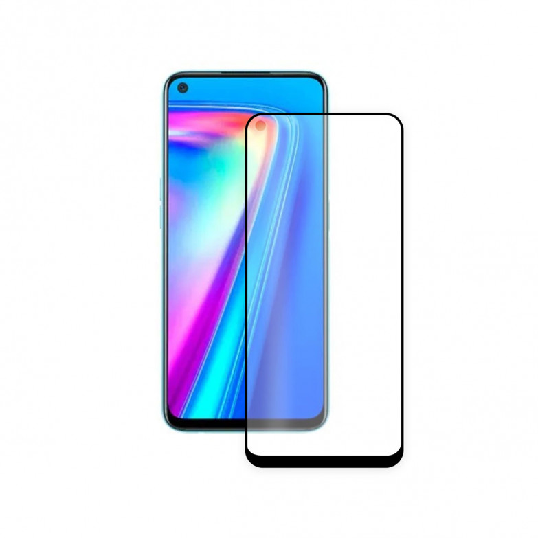 Extreme 2.5d Protector For Realme 7 Pro Tempered Glass Contact 9h (1 Unit)