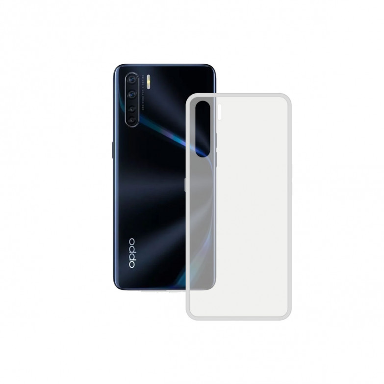 Funda para Oppo A91, Flexible, Transparente