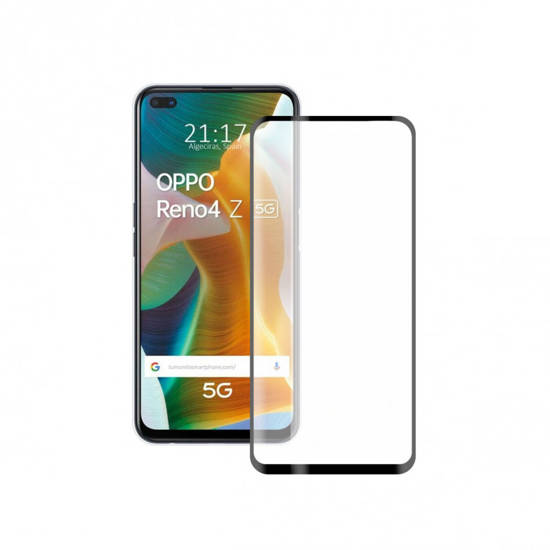 Contact Extreme 2.5d Protector Tempered Glass 9h For Oppo Reno 4z 5g (1 Unit)