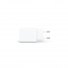 Cargador de red Contact 10 W, USB-A, Made for iPhone + Cable USB-A a Ligthning, 1 m, Blanco