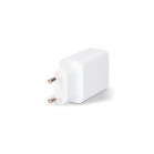 Cargador de red Contact 10 W, USB-A, Made for iPhone + Cable USB-A a Ligthning, 1 m, Blanco
