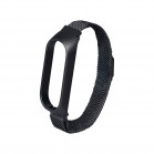 Metallic strap for Xiaomi Mi Band 5/6, Black