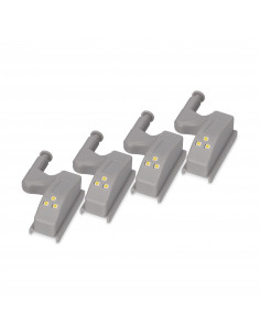 Pack of 4 hinge LED lights,...