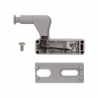 Pack de 4 bisagras LED, Interruptor, Iluminación 3 LEDs, Blanco cálido 3.000K