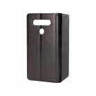 Funda con tapa para LG K61, Semirrígida, Negra