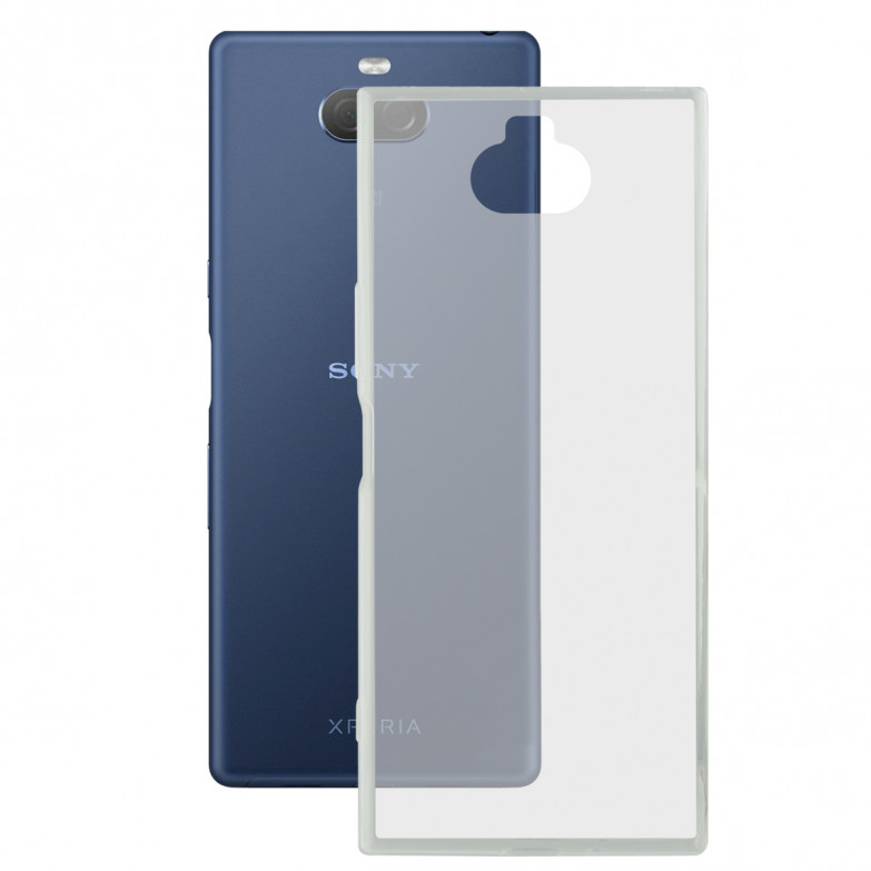 Ksix Made For Xperia Ultrathin Flex Cover Tpu For Xperia 10 Plus Transparent