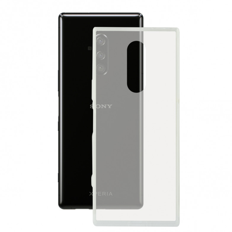 Ksix Made For Xperia Ultrathin Flex Cover Tpu For Xperia 1 Transparent