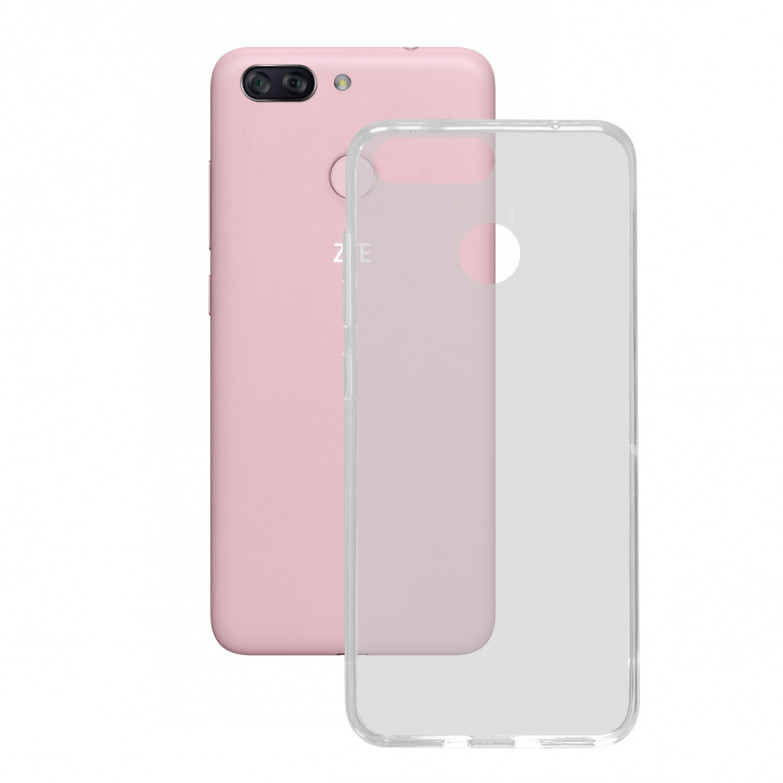 Ksix Made For Zte Flex Cover Tpu For Zte Blade V9 Vita Transparent