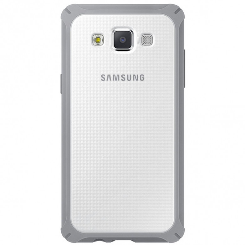 Funda para Samsung Galaxy A3, Rígida, Gris