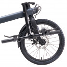 QiCYCLE C2 City cycle, Connected, Pedal assistance, Up to 65km, 8 speeds, LED screen, Basket incl, Black