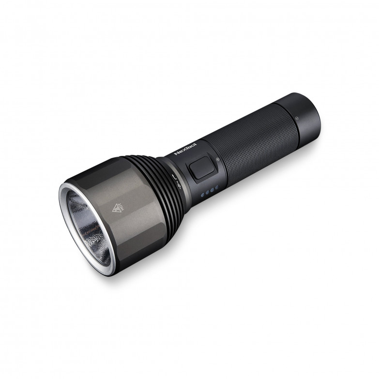 Linterna outdoor Nextool, 2,000 lm, 5 modos iluminación, alcance 380m, autonomía hasta 140h, carga USB C