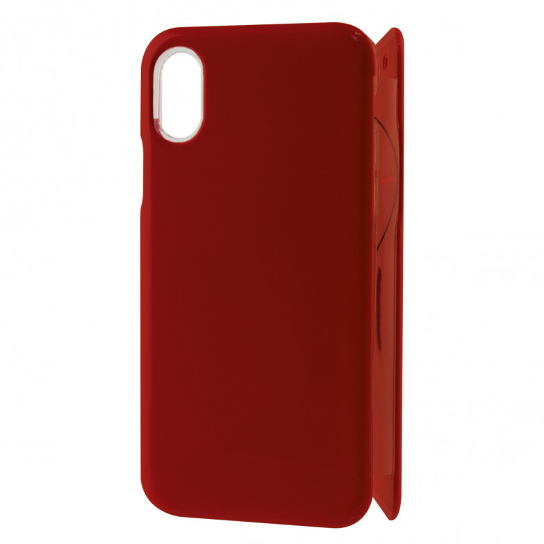 Ksix Hard Folio Case Tpu For Iphone X, Xs Red