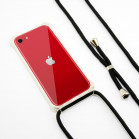 Funda con cordón para iPhone SE 2022, SE 2020, 8 y 7, Flexible,