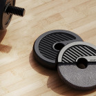 Kit de pesas 35 kg FED: mancuernas (pesos + barras) + barra