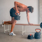 Smart Kit Pack Dumbbell + Barbell + Kettlebell FED 30 Kg + Sensor