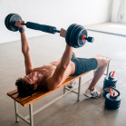 Smart Kit Pack Dumbbell + Barbell + Kettlebell FED 30 Kg + Sensor