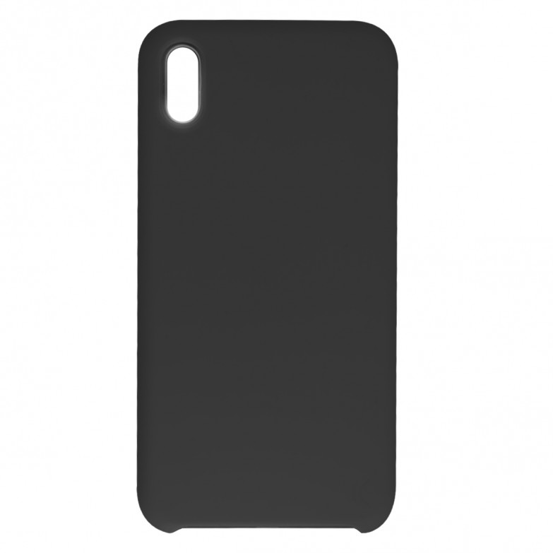 Ksix Soft Silicone Case For Iphone Xs Max Black