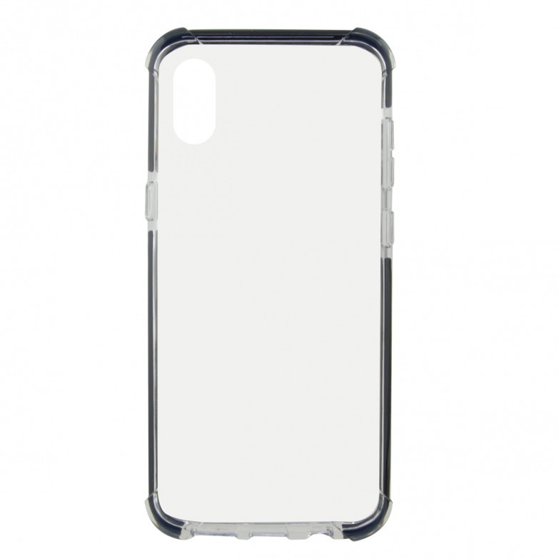 Armor Flex Cover Tpu Reinforced High Resistance For Iphone Xs Max Transparent Black