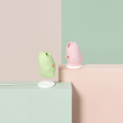 Succionador conectado Monster Pub Magic Kiss, Wireless Waterproof, Control remoto, Carga magnética, Verde