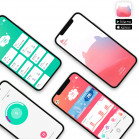 Succionador conectado Monster Pub Magic Kiss, Wireless Waterproof, Control remoto, Carga magnética, Verde