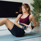 Pesa rusa Kettlebell fitness Xiaomi FED, 11kg, Diseño Premium, Multifunción, Gris