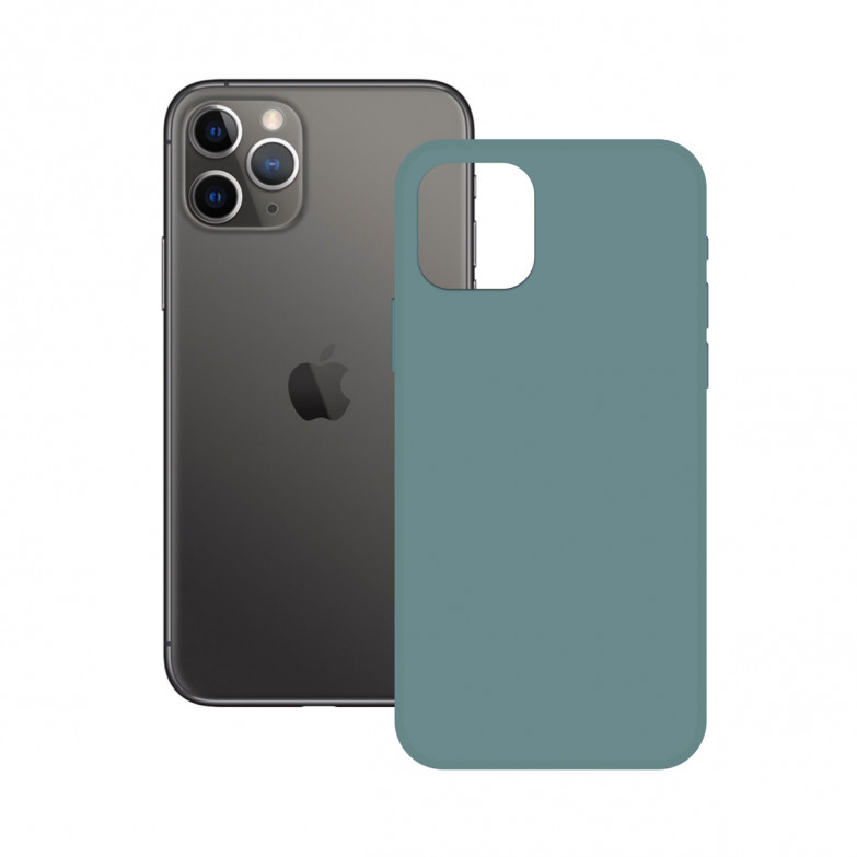 Soft Silicone Case Ksix For Iphone 11 Pro Green
