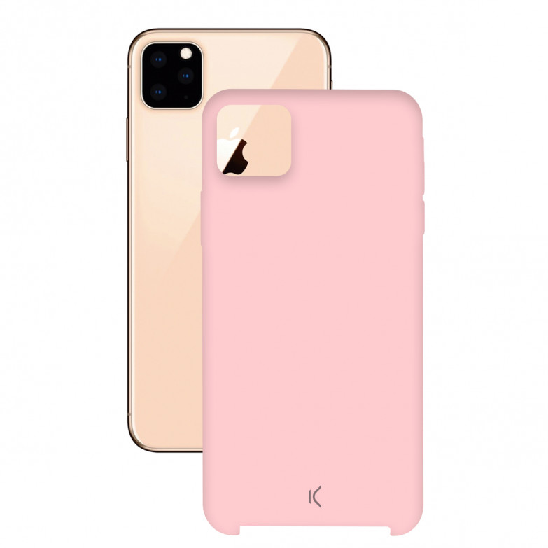 Ksix Soft Silicone Case For Iphone 11 Pro Rose