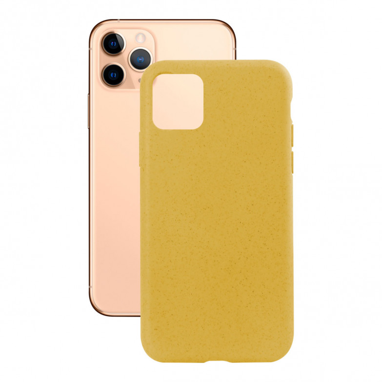 Ksix Eco-Friendly Case For Iphone 11 Pro Yellow