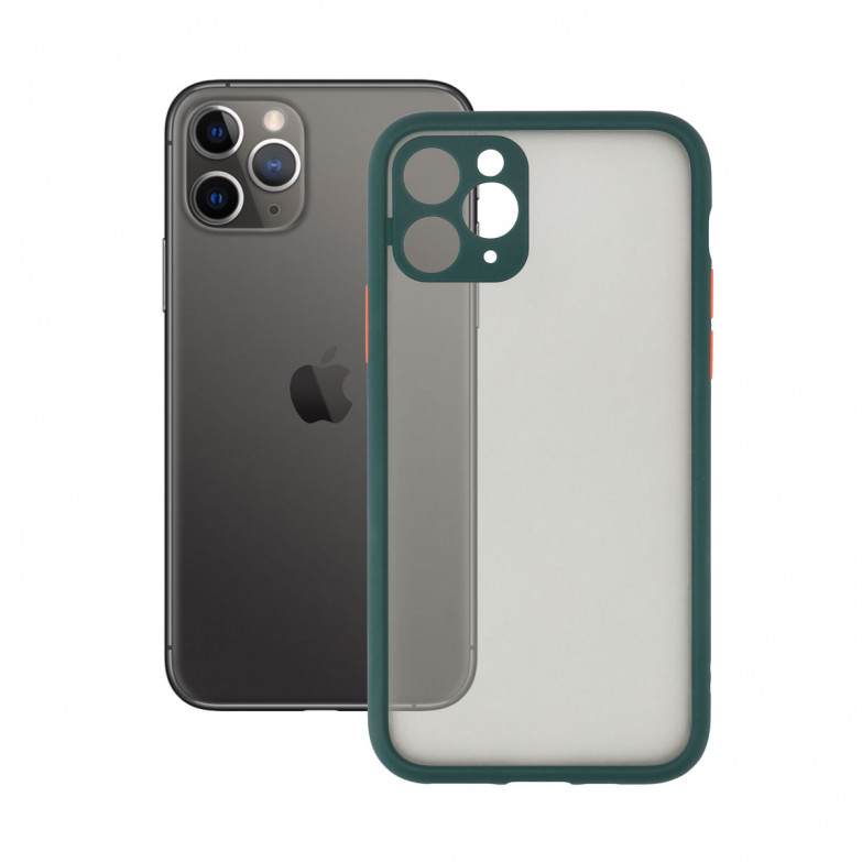 Duo Soft Case Ksix For Iphone 11 Pro Green